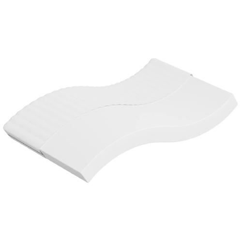 vidaXL Schuimmatras middelzacht 100x200 cm, Huis en Inrichting, Slaapkamer | Matrassen en Bedbodems, Nieuw, Verzenden