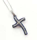 Ketting met hanger - 18 karaat Witgoud - 2.38ct. tw. Diamant, Handtassen en Accessoires