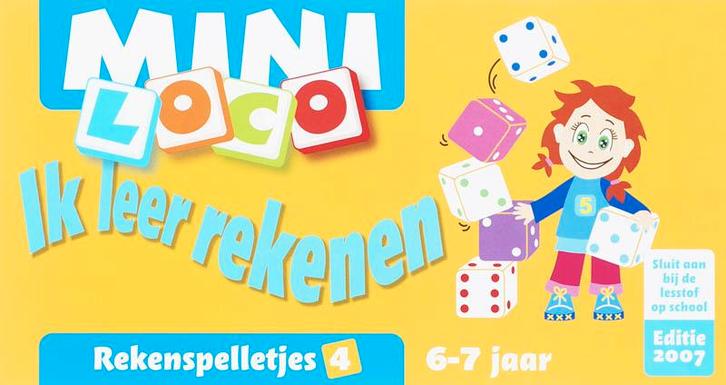 Ik kan rekenen tot 12 / Mini Loco / 1 9789001560157, Livres, Livres scolaires, Envoi