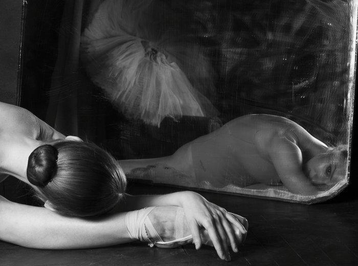 Nata Chebotareva - Composition with a Ballerina #8, Antiek en Kunst, Kunst | Designobjecten
