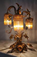 Biasca Leuchten - Biasca - Tafellamp - Metaal, Kristal, Glas