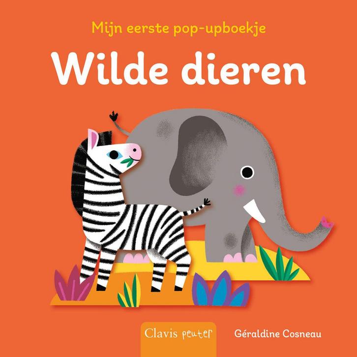 Mijn eerste pop-upboekje - Wilde dieren (9789044848052), Antiek en Kunst, Antiek | Boeken en Manuscripten, Verzenden