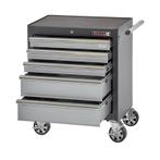 Gereedschapswagen grijs/antraciet 5 laden leeg met quick, Doe-het-zelf en Bouw, Ophalen of Verzenden, Nieuw