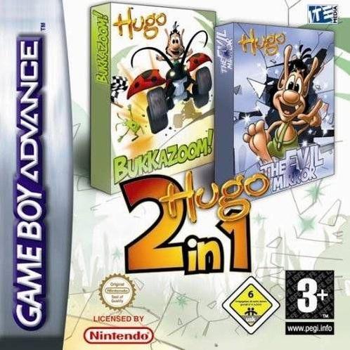 Hugo 2 In 1-Standaard (GBA) Gebruikt, Games en Spelcomputers, Games | Nintendo Game Boy, Ophalen of Verzenden