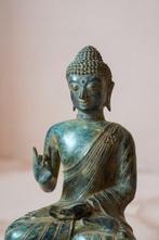 Sculpture, Bronze sculpture of Buddha Vitarka Mudra -, Antiek en Kunst