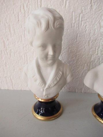 Pucci - Pucci - Statuette, 2 Kinderhoofdjes - 20 cm -