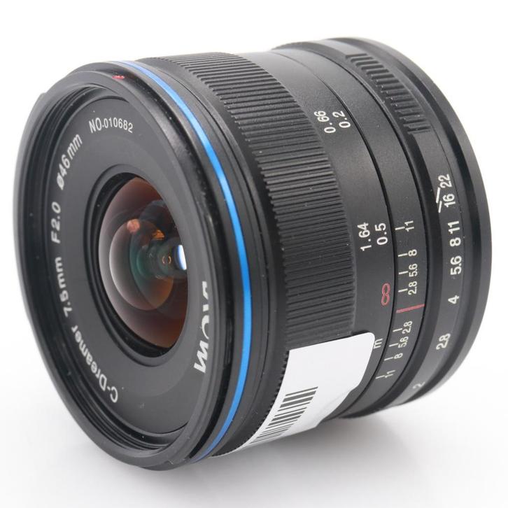 Laowa 7.5mm f/2 C-Dreamer MFT | Tweedehands, Audio, Tv en Foto, Foto | Lenzen en Objectieven, Zo goed als nieuw, Verzenden