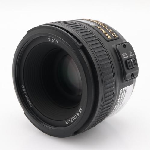 Nikon AF-S 50mm F/1.8G occasion, Audio, Tv en Foto, Foto | Lenzen en Objectieven, Zo goed als nieuw, Verzenden