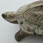 Oud-Indochinese Brons Ritueel Schildpad met Magische