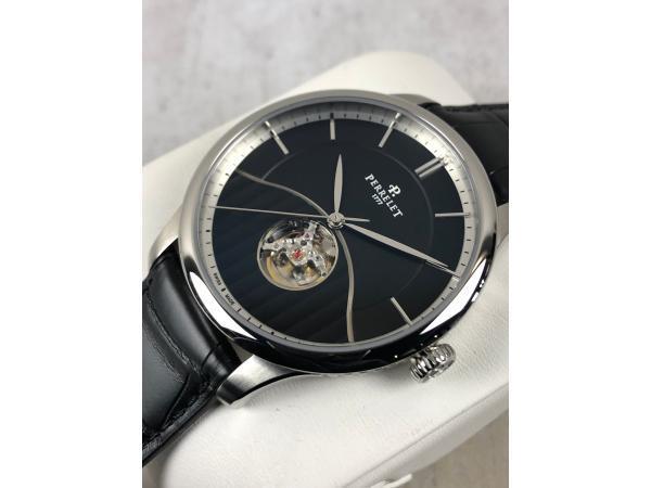 Veiling - Perrelet First Class Open Heart Automatic A1087/A, Handtassen en Accessoires, Horloges | Heren