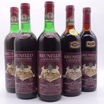 1971 x3 & 1977 x2 Poggio alle Mura - Brunello di Montalcino, Verzamelen, Nieuw