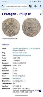 Wereld. Lot of old silver coins 1632, 1908, 1915, Postzegels en Munten