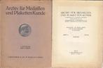 1913 medaille en Thematik Archiv fuer Medallen- en Plaket..., Livres, Verzenden
