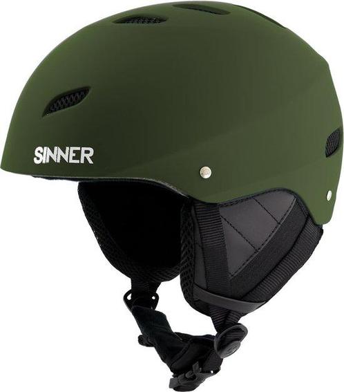 Sinner Bingham skihelm - Mat Mosgroen - Maat S, Vélos & Vélomoteurs, Accessoires vélo | Casques de vélo, Envoi