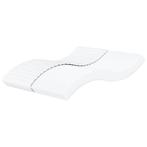 vidaXL Schuimmatras hardheid H2 H3 180x200 cm wit, Verzenden, Nieuw
