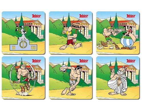 Asterix & Obelix Olympische Spelen Onderzetters (6 stuks), Collections, Personnages de BD, Enlèvement ou Envoi
