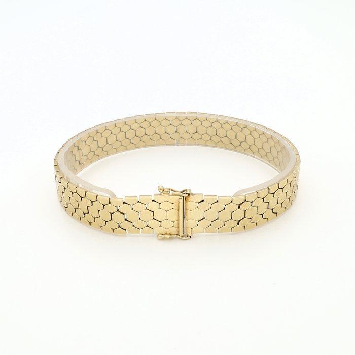 Armband - 14 karaat Geel goud, Handtassen en Accessoires, Armbanden