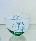 Kosta Boda - Kjell Engman - Kom - Glas - oktober, Antiek en Kunst