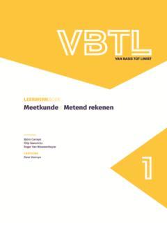 VBTL 1 - leerwerkboek Meetkunde en metend rekenen, Livres, Livres scolaires, Envoi