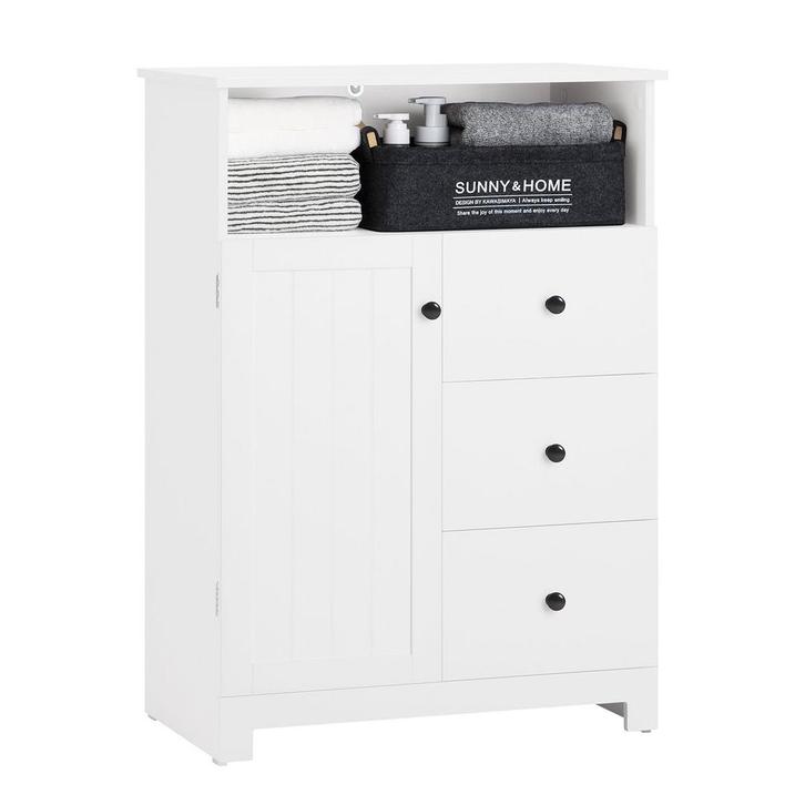2dekans | SoBuy Badkamerkast, Badkamer Kolomkast, Lage Kast,, Huis en Inrichting, Woonaccessoires | Spiegels, Ophalen of Verzenden