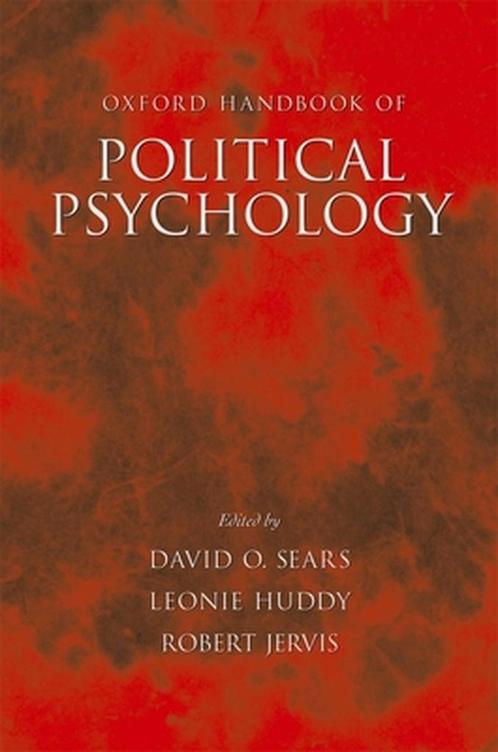 Handbook Of Political Psychology 9780195162202 Sears, Boeken, Overige Boeken, Gelezen, Verzenden