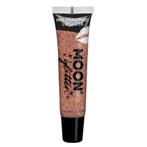 Moon Glitter Holographic Glitter Lipgloss Rose Gold 15ml, Hobby en Vrije tijd, Feestartikelen, Verzenden, Nieuw