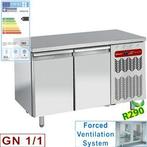 TG2N/H-R2 - TABLE FRIG.VENT. 2 PORTES GN1/1 260L., Articles professionnels, Neuf, dans son emballage, Verzenden, Refroidissement et Congélation