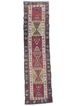 Malatya - Kelim - 383 cm - 98 cm - Kilim de coureur kurde, Huis en Inrichting, Nieuw