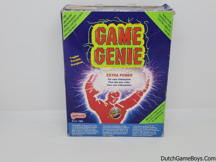 Gameboy Classic - Game Genie - Boxed, Games en Spelcomputers, Spelcomputers | Nintendo Game Boy, Gebruikt, Verzenden