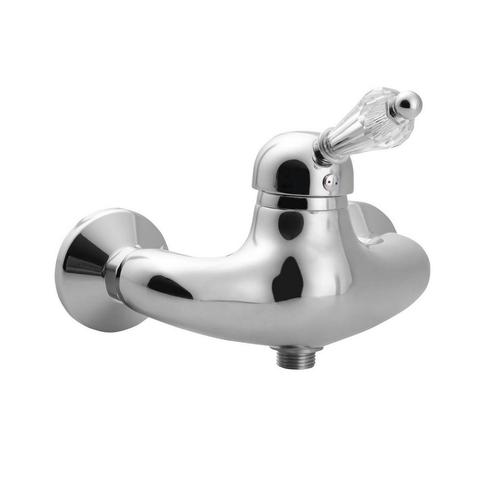 Opbouw Douchekraan Sapho Kirké Mengkraan Retro Kristal, Doe-het-zelf en Bouw, Sanitair, Kraan, Nieuw, Chroom, Ophalen of Verzenden