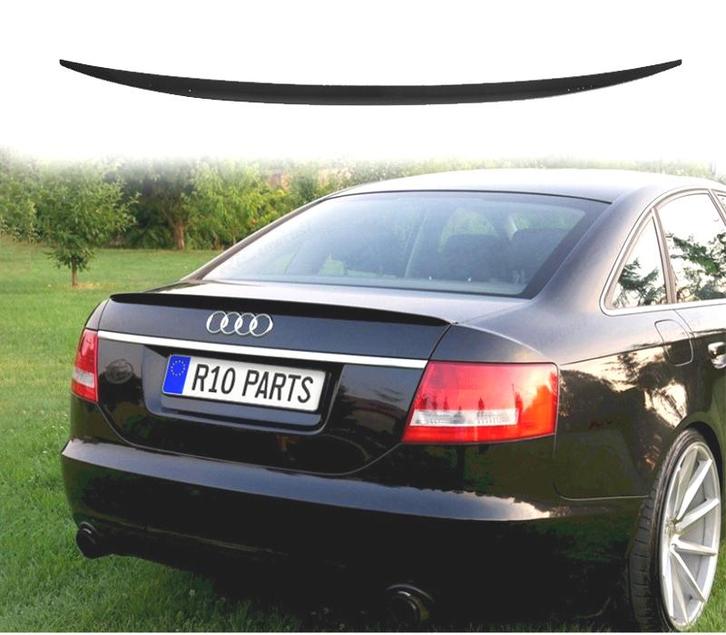 SPOILER AUDI A6 C6 4F BERLINE 11-18 NOIR BRILLANT, Auto-onderdelen, Carrosserie, Verzenden