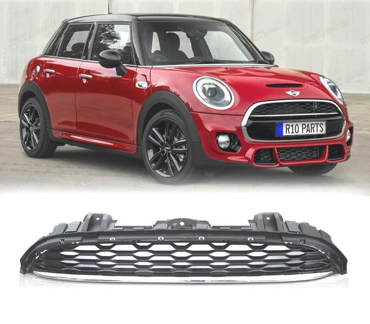 CALANDRE MINI COOPER F55 F56 F57 14-21 LOOK SPORT NOIR CHROM, Autos : Pièces & Accessoires, Carrosserie & Tôlerie, Envoi