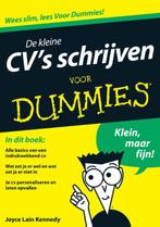 De kleine CVs schrijven voor Dummies / Voor Dummies, Boeken, Verzenden, Zo goed als nieuw, Joyce Lain Kennedy