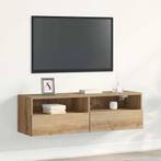 vidaXL TV Wandkast artisanaal eikenkleurig 100 x 30 x 30 cm, Huis en Inrichting, Kasten |Televisiemeubels, Verzenden, Nieuw