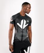 Venum Arrow Rash Guard Korte Mouw Zwart Wit, Vêtements | Hommes, Vechtsport, Verzenden