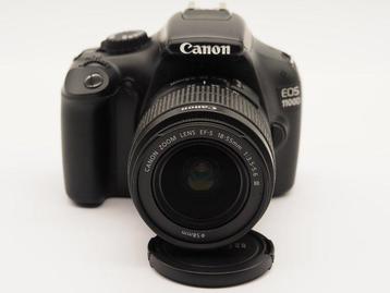 Canon eos 1100D camera + 18-55mm II lens (inclusief beschikbaar voor biedingen