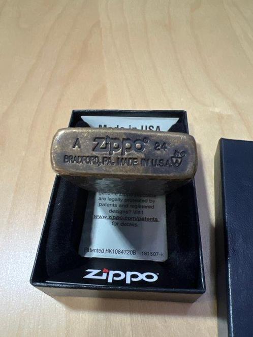 Zippo - Armor zippo - Aansteker - Messing, Verzamelen, Rookartikelen, Aanstekers en Luciferdoosjes