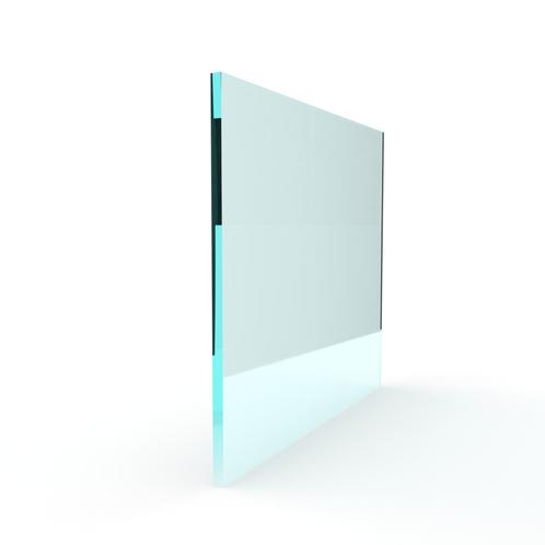 Enkel glas blank gehard 12mm, Bricolage & Construction, Vitres, Châssis & Fenêtres, Envoi