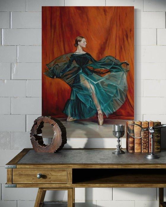 Seda Akdudak - Ballerina 39, Antiek en Kunst, Kunst | Schilderijen | Modern