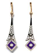 Boucles doreilles - 14 carats Or jaune, Boucles doreilles, Nieuw
