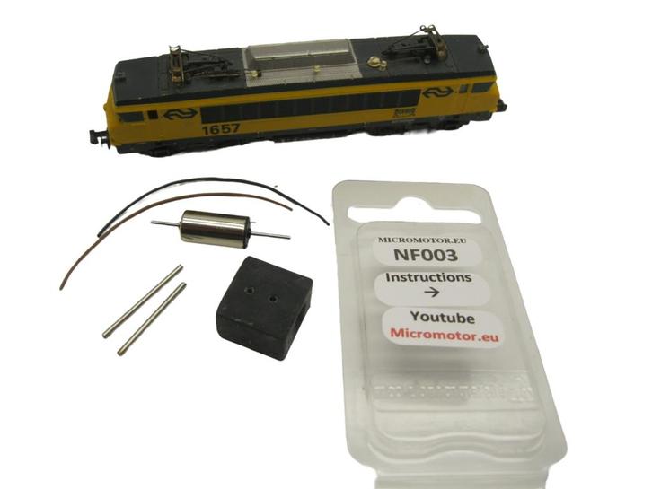 micromotor NF003G N ombouwset voor fleischmann NS1600 SNCF, Hobby en Vrije tijd, Modeltreinen | N-Spoor, Gelijkstroom, Overige typen