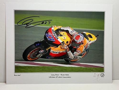 Repsol Honda Team - MotoGP - Casey Stoner - 2011 - Print, Verzamelen, Automerken, Motoren en Formule 1
