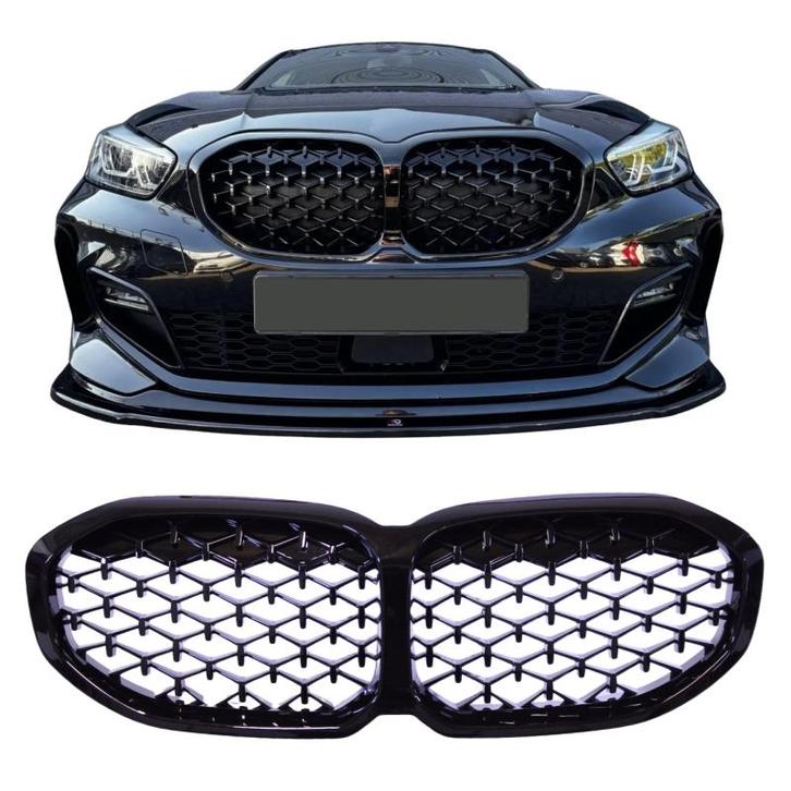 Grill nieren voor bmw f40 f41 1 serie diamond grill, Auto-onderdelen, Carrosserie