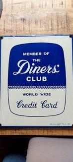 Emaillerie Belge - Plaque émaillée Diners club