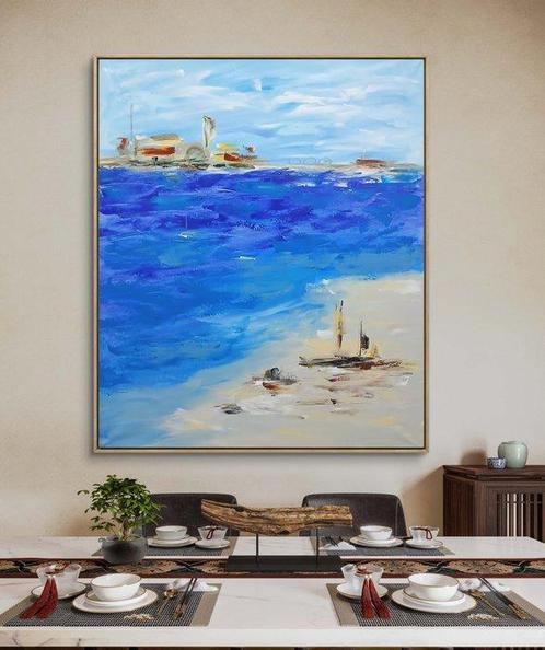 CARDUSU - TE VEO LLEGAR - XL -, Antiek en Kunst, Kunst | Schilderijen | Modern