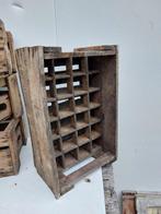 Krat (4) - Hout - Bierbakken België, Antiek en Kunst, Curiosa en Brocante