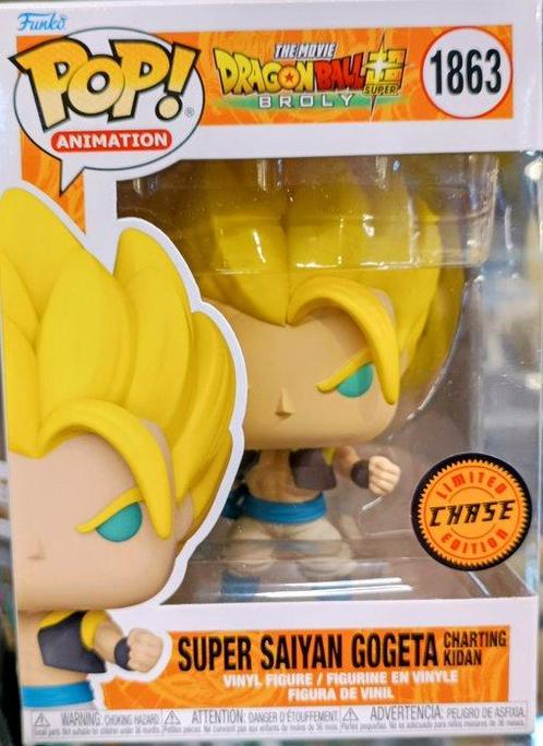 Funko  - Funko Pop Super Saiyan Gogeta – Chase – Dragon Ball, Antiek en Kunst, Antiek | Speelgoed