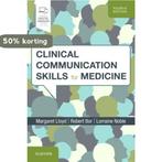 Clinical Communication Skills for Medicine 9780702072130, Verzenden, Zo goed als nieuw, Margaret Lloyd
