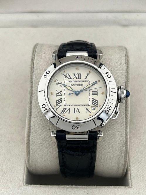 Cartier - Pasha - 1030 1 - Homme - 1980-1989, Handtassen en Accessoires, Horloges | Heren