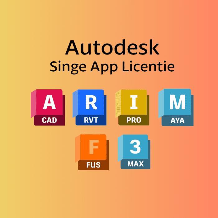 Autodesk Single App | 1 Jaar Licentie | Kies Je Software, Motoren, Onderdelen | Merk-onafhankelijk, Verzenden
